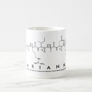 Marianna peptide name mug