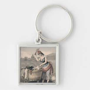 Marianne the Queen of the Washerwomen Key Ring