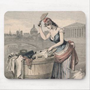 Marianne the Queen of the Washerwomen Mouse Pad