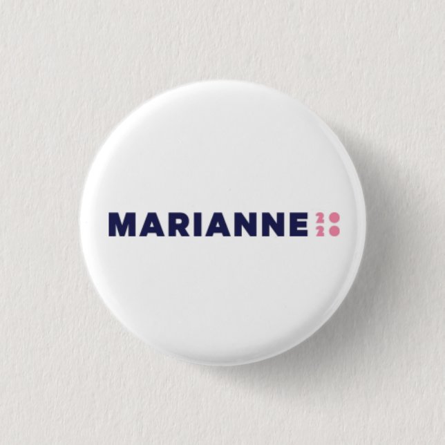 Marianne Williamson 2020 Button (Front)