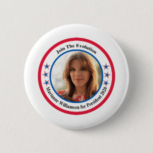 Marianne Williamson 6 Cm Round Badge