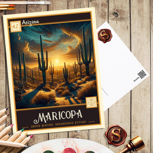 Maricopa, Arizona | Vintage Postcard (Creator Uploaded)