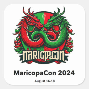 MaricopaCon 2024 Sticker (Dragons)