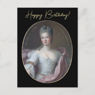 Marie Adélaïde de Savoie Happy Birthday Postcard