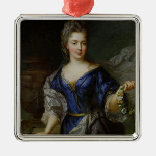 Marie-Anne de Bourbon  Princess of Conti Metal Tree Decoration