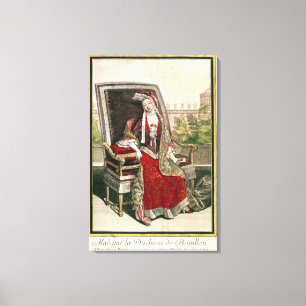 Marie-Anne Mancini Duchess of Bouillon Canvas Print