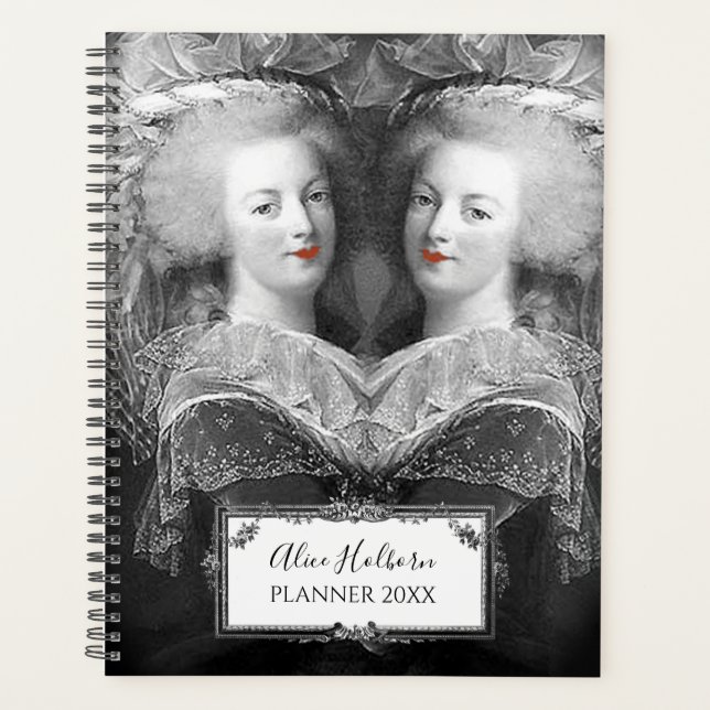 Marie Anthoinite french stylish Planner (Front)