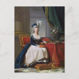 Marie-Antoinette  1788 Postcard