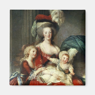 Marie-Antoinette and her Four Children, 1787 Magnet