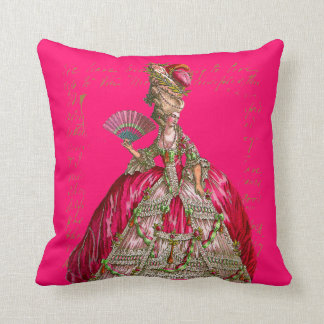 Marie Antoinette at Versailles Tea Party Cushion