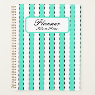 Marie Antoinette Blue Stripe Planner