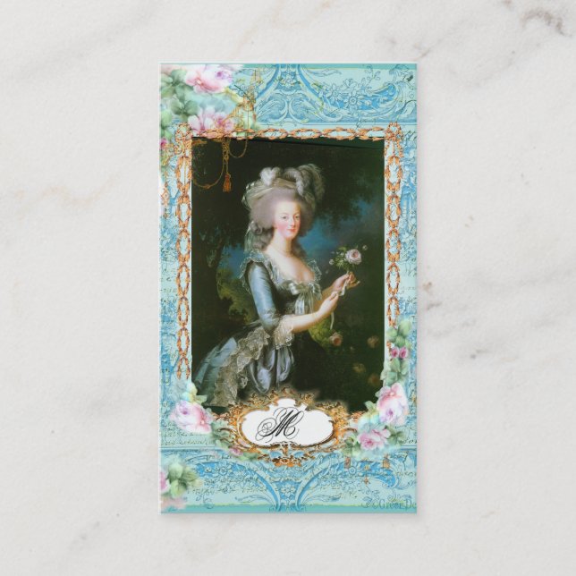 Marie Antoinette Business Cards (Front)
