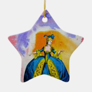 Marie Antoinette by Michael Moffa Ceramic Tree Decoration