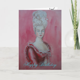 Marie Antoinette - card