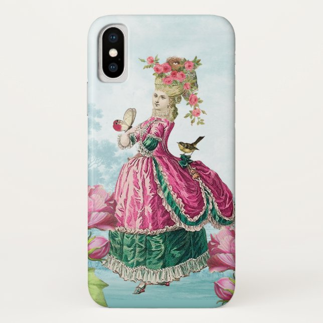 Marie Antoinette Case-Mate iPhone Case (Back)