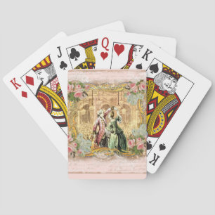 Marie Antoinette Dance Versailles in Pink Playing Cards