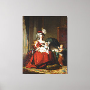 Marie-Antoinette de Lorraine-Habsbourg Canvas Print