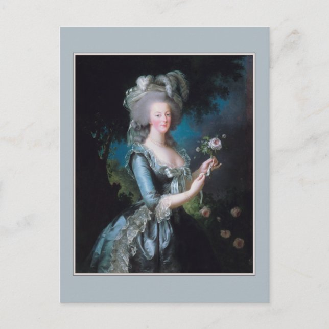 Marie Antoinette Elisabeth Vigee-Lebrun Fine Art Postcard (Front)