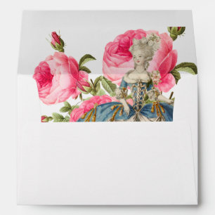 Marie Antoinette Envelope A7 Greeting Card