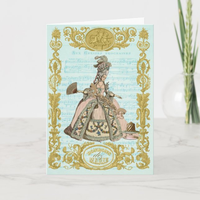 MARIE ANTOINETTE For Cherry Candy Card (Front)