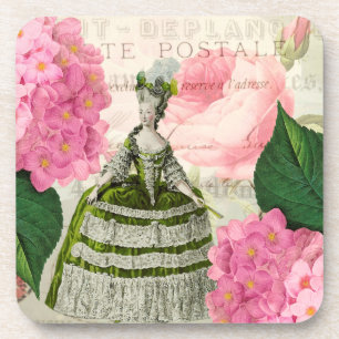 Marie Antoinette French Accent Coasters Set