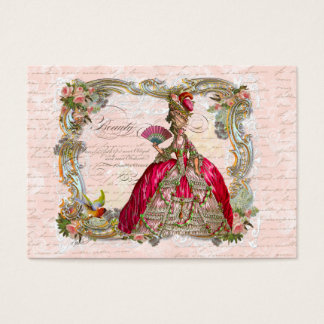 Marie Antoinette in Hot Pink with Pink Roses