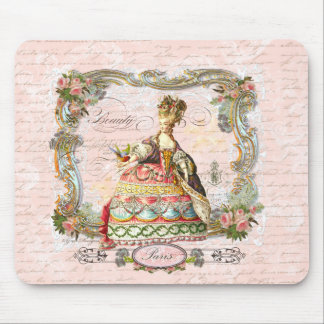 Marie Antoinette in Pink Mouse Pad