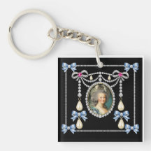 Marie Antoinette Inspired Card Queen of France
