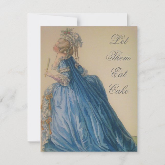Marie Antoinette ~ Invitation (Front)