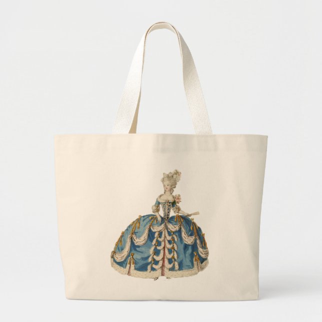 Marie Antoinette Jumbo Tote (Front)