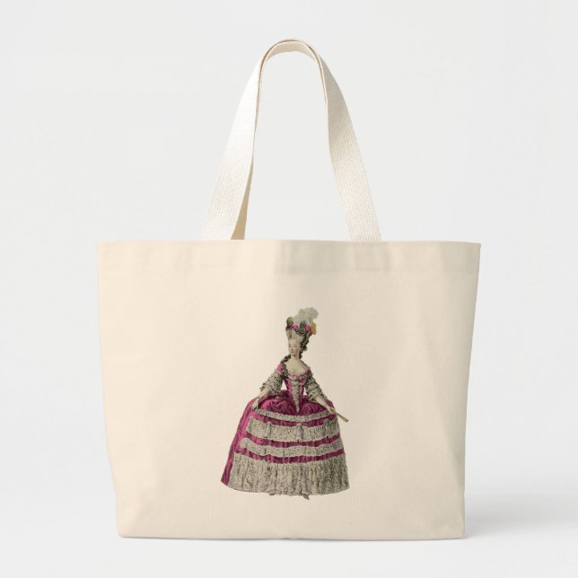 Marie Antoinette Jumbo Tote (Front)