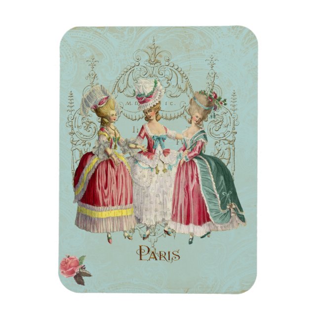 Marie Antoinette Ladies Magnet (Vertical)