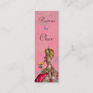 Marie Antoinette Let Them Eat Cake Business Card