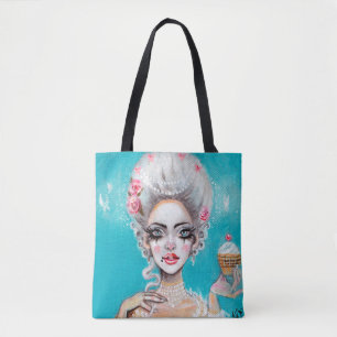 Marie Antoinette Let them eat cupcake Mini Tote Bag