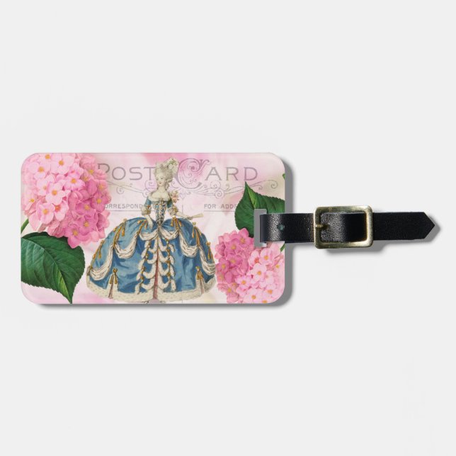 Marie Antoinette Luggage Tag (Front Horizontal)