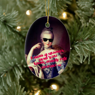 ♥ Marie-Antoinette Marie Antoinette crazy Kitsch ♥ Ceramic Tree Decoration