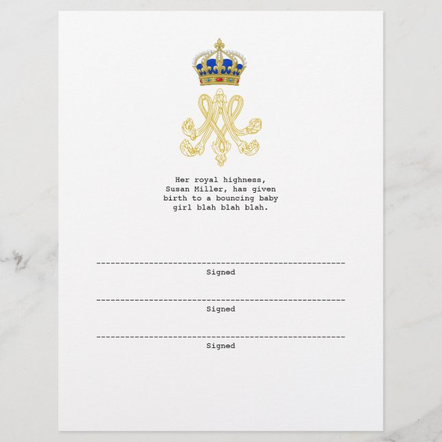 Marie Antoinette Monogram (Front)