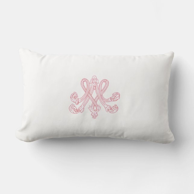 Marie Antoinette - Monogram - Monogram Lumbar Cushion (Front)