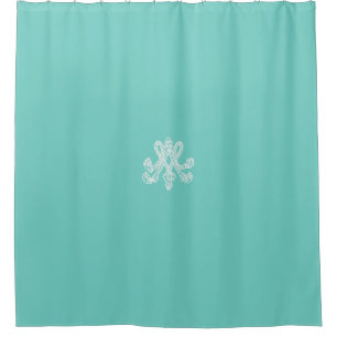 Marie Antoinette – Monogramm – Monogram initial Shower Curtain