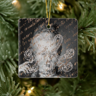 Marie Antoinette – Monogramm – Royal Monogram Ceramic Ornament
