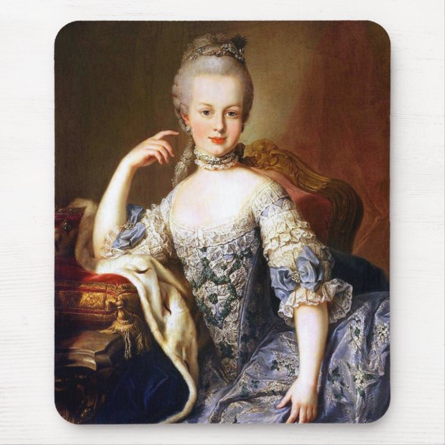 Marie Antoinette Mouse Pad (Front)