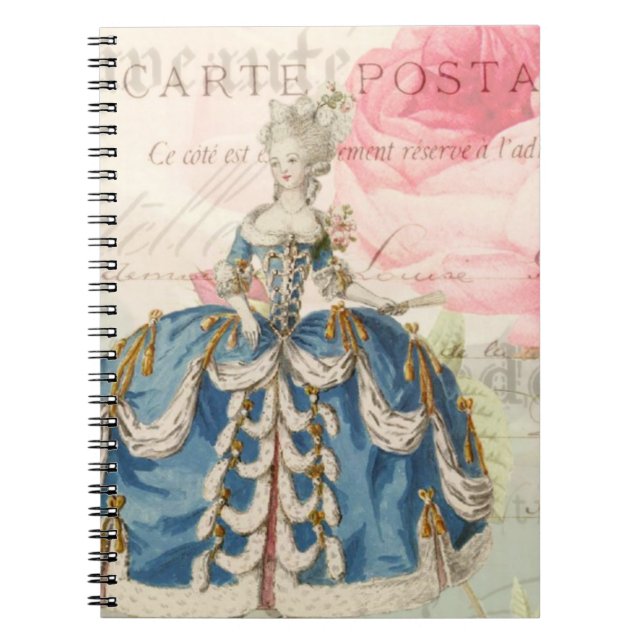 Marie Antoinette Notebook (Front)