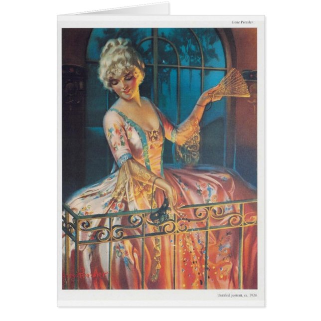 Marie Antoinette on Balcony (Front)