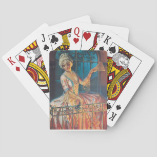 Marie Antoinette on Balcony Playing Cards