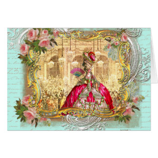 Marie Antoinette Party at Versailles in Aqua