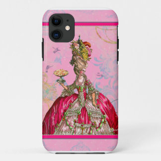 Marie Antoinette & Peacock Case-Mate iPhone Case