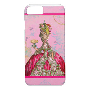 Marie Antoinette & Peacock Case-Mate iPhone Case