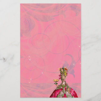 Marie Antoinette Peacock Pastry Stationery