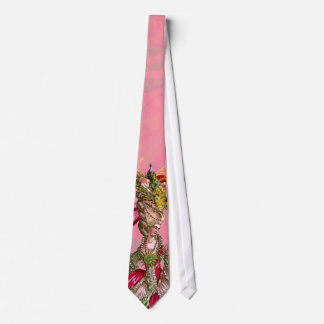 Marie Antoinette Peacocks and Cakes Tie
