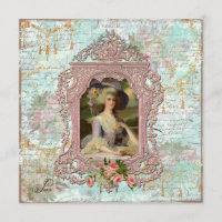 Marie Antoinette & Pink Roses